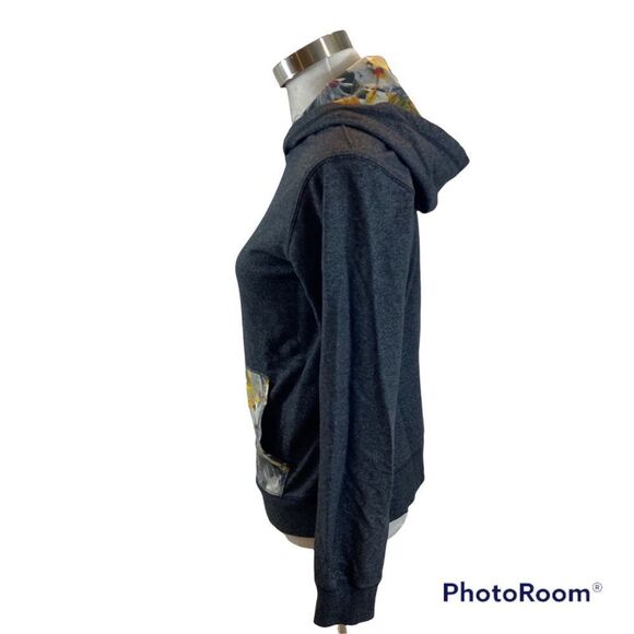 On‎ the Byas Ladies Hawaiian Girl Tropical Print Sweatshirt Hoodie Size Small - Picture 10 of 11